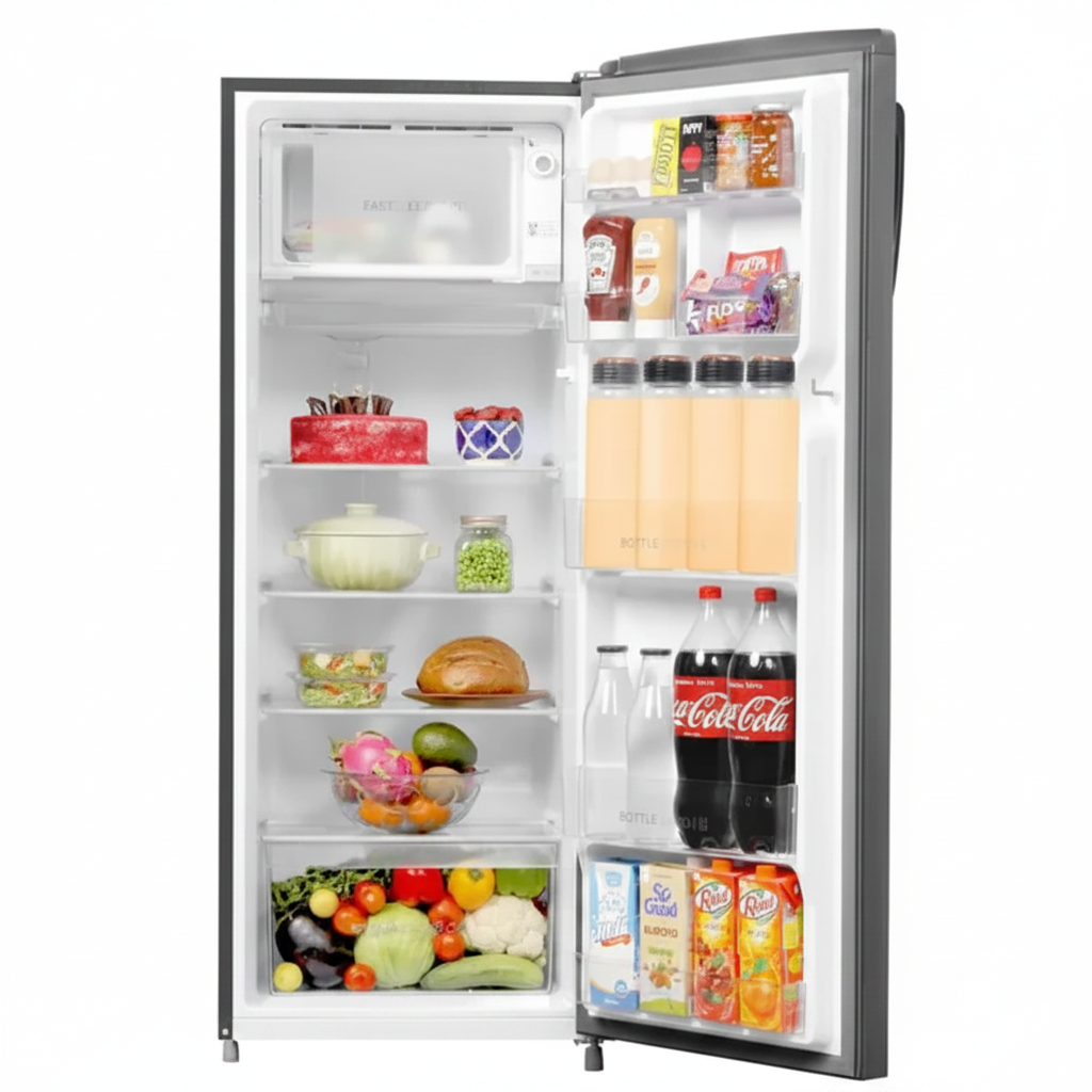 Haier HRD-2743BGS-N 253L 2 Star Direct Cool Single Door Refrigerator - Grey Star
