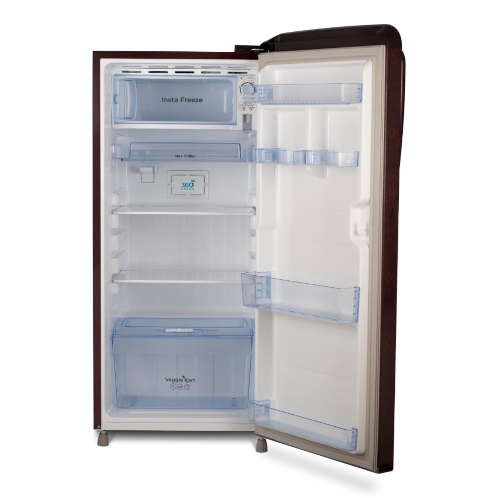 BPL Prime Fresh BRD-F210EBPCWS 187L Single Door Refrigerator