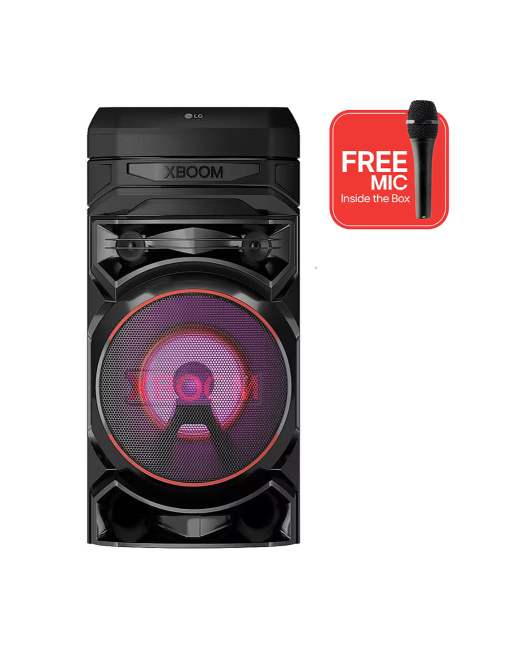 LG XBOOM RNC5 500W Bluetooth Party Speaker with Bass Blast+, Karaoke DJ  Effects