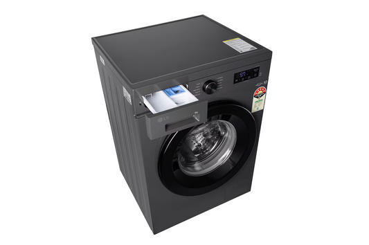 LG 8 kg Front Load Washing Machine (FHB1208Z2M) – Inverter Direct Drive, Steam, 6-Motion, Smart Diagnosis