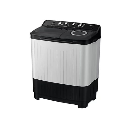 Efficient & Stylish – Samsung 7.5 Kg Semi-Automatic Washing Machine, Light Gray