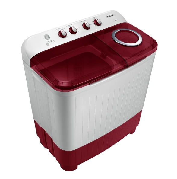 Samsung 8 kg, 5 star, Semi-Automatic Top Load Washing Machine (WT80C4000RR/TL, Air Turbo Drying, LIGHT GRAY,)