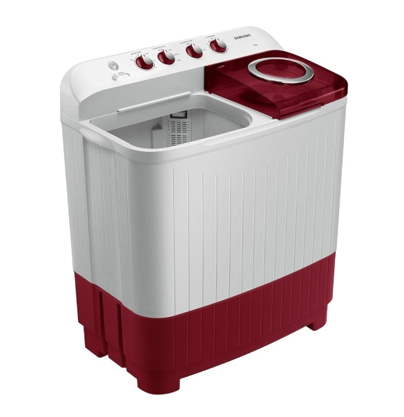 Samsung 8 kg, 5 star, Semi-Automatic Top Load Washing Machine (WT80C4000RR/TL, Air Turbo Drying, LIGHT GRAY,)