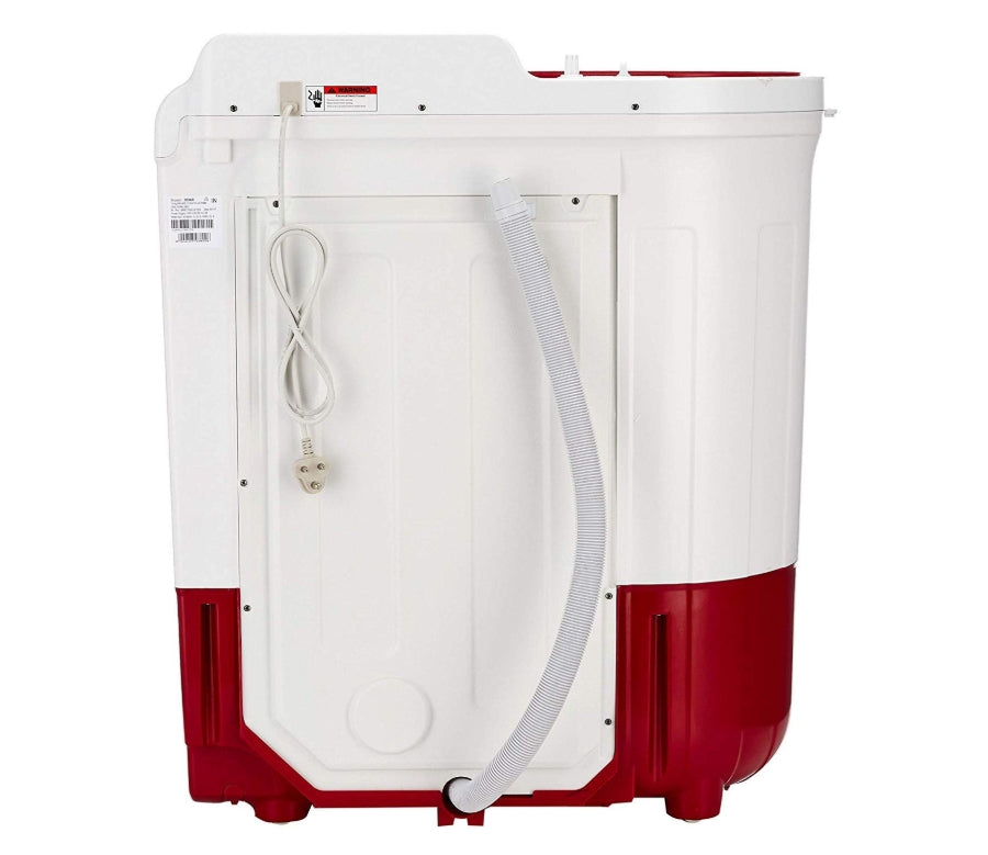Whirlpool Ace Supreme Plus – 7 Kg 5-Star Semi-Automatic Washing Machine (Coral Red) - 30330