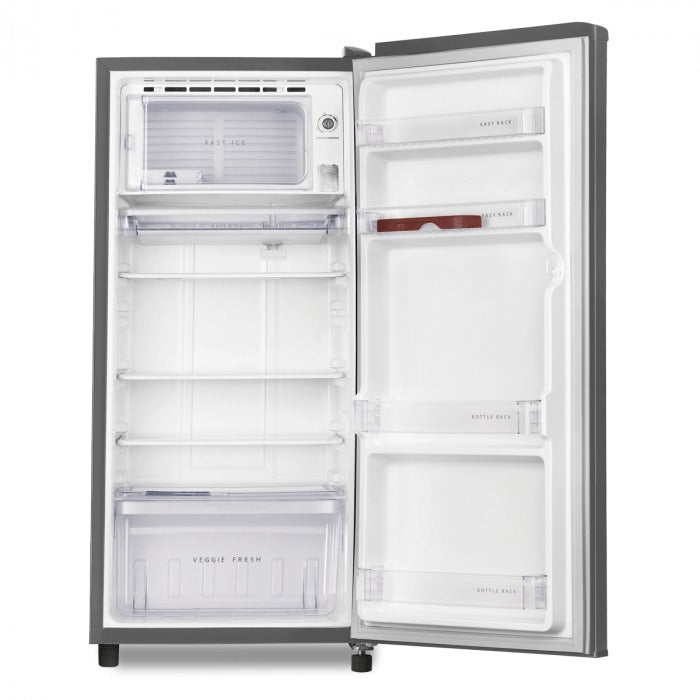 Whirlpool 184L 3-Star Single Door Refrigerator (Lumina Steel-Z, Model: 72511)