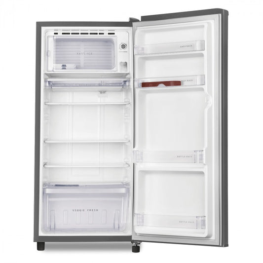 Whirlpool 184L 3-Star Single Door Refrigerator (Lumina Steel-Z, Model: 72511)