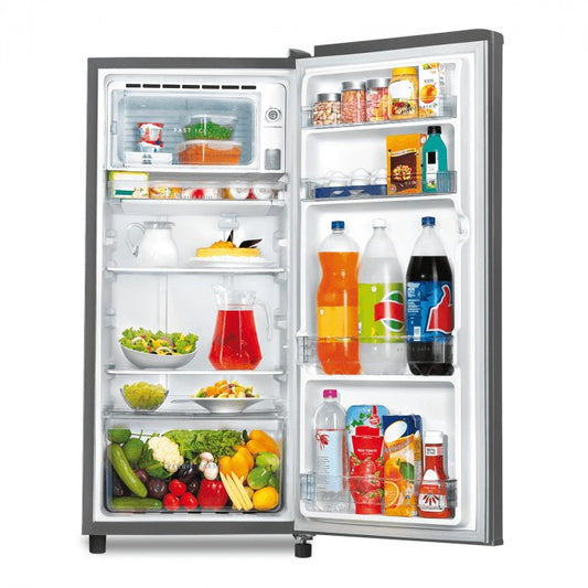 Whirlpool 184L 3-Star Single Door Refrigerator (Lumina Steel-Z, Model: 72511)