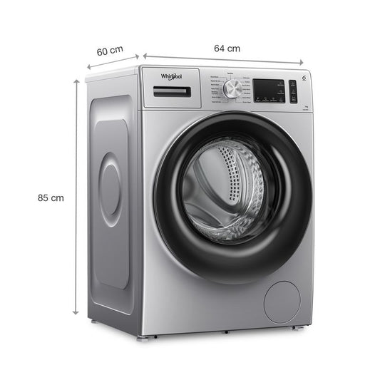 Whirlpool Xpert Care FLT 33026 - 7kg Front Load Washing Machine with In-Built Heater