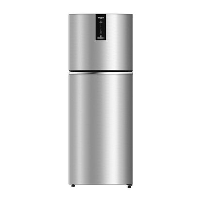 Whirlpool Intellifresh Pro 235L 2-Star Convertible Frost-Free Double-Door Refrigerator (Illusia Steel, Model: 21669)