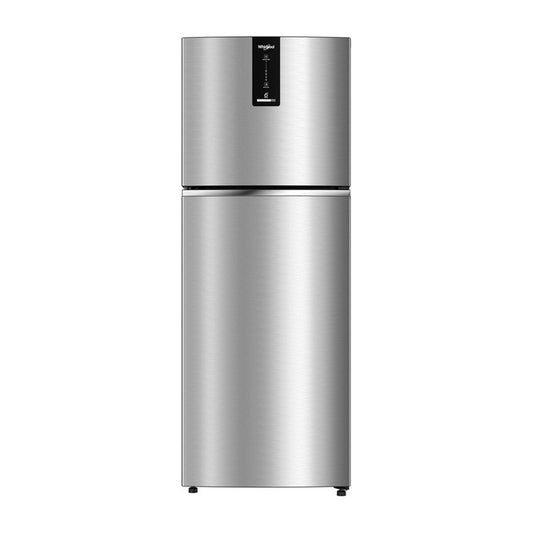 Whirlpool Intellifresh Pro 235L 2-Star Convertible Frost-Free Double-Door Refrigerator (Illusia Steel, Model: 21669)