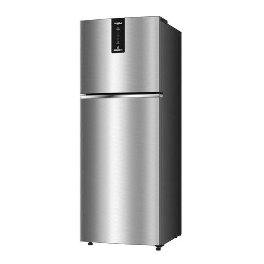 Whirlpool Intellifresh Pro 235L 2-Star Convertible Frost-Free Double-Door Refrigerator (Illusia Steel, Model: 21669)