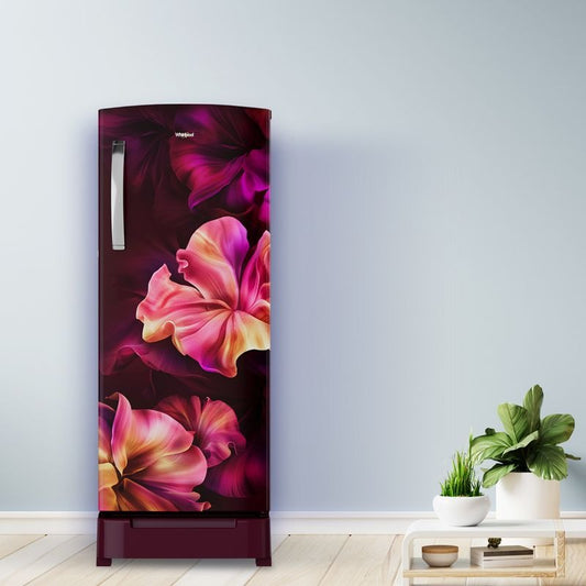 Whirlpool Icemagic Pro 192L 5-Star Single Door Refrigerator (Wine Silk, Model: 73162)