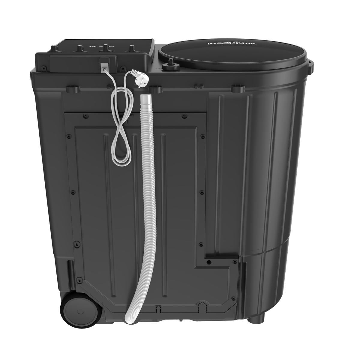Whirlpool 10 kg Semi Automatic Washing Machine – ACE XL 10 (Dmix Grey Dazzle) | 10-Year Motor Warranty