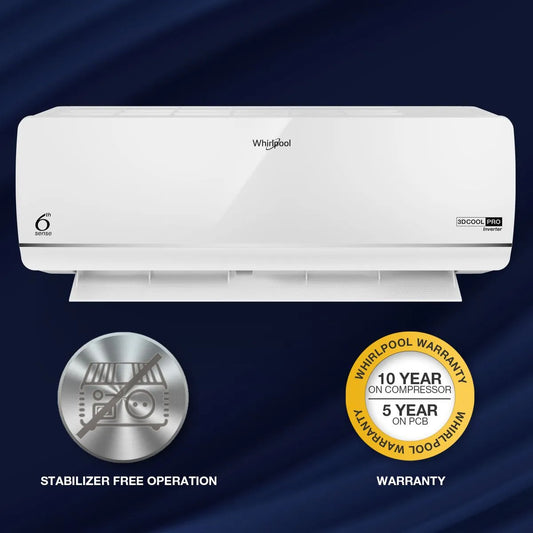 Whirlpool 1.5 Ton 3-Star Inverter Split AC – 3D COOL PRO 15T (S5M2PBI)