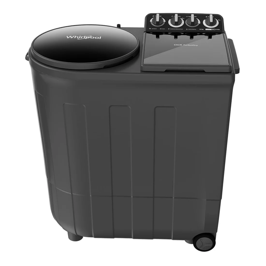 Whirlpool Ace Turbo Dry Xtraa 8.5 Kg Semi Automatic Washing Machine Grey Dazzle (30352)