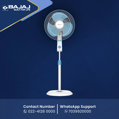 Bajaj Robusto HS 400mm High Speed Pedestal Fan
