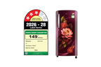 LG 185L 3 Star Single Door Refrigerator GLD1936YARW