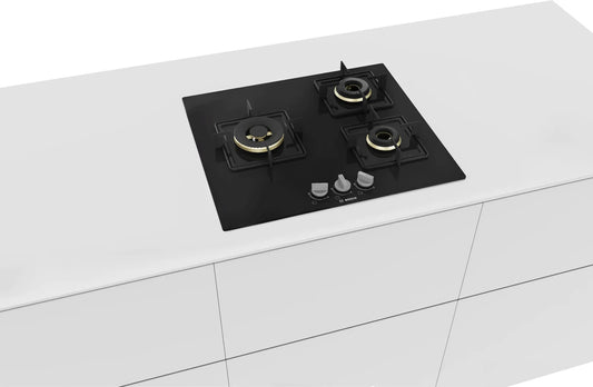 Bosch PNC6B6F10I 60 cm 3-Burner Gas Hob (Series 4)