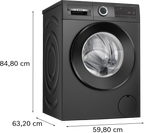 Bosch Series 6 Front Load Washing Machine 9 kg 1400 RPM WGA244ZTIN