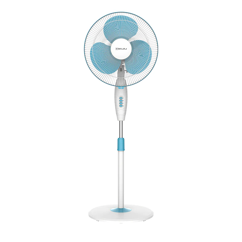 Bajaj Turbo 400 mm Pedestal Fan (Model: Turbo, Fiji Blue)