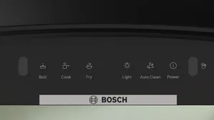 Bosch DWA68IJ60I 60 cm Wall Mounted Chimney (Touch + Gesture, Auto Clean, Black Glass)