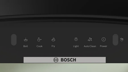 Bosch DWA98IJ60I 90 cm Wall Mounted Chimney (Touch + Gesture, Auto Clean, Black Glass)