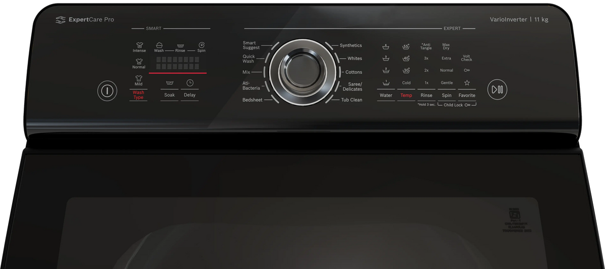 Bosch Series 6 Top Load Washing Machine 11 kg 680 RPM WOI115B0IN