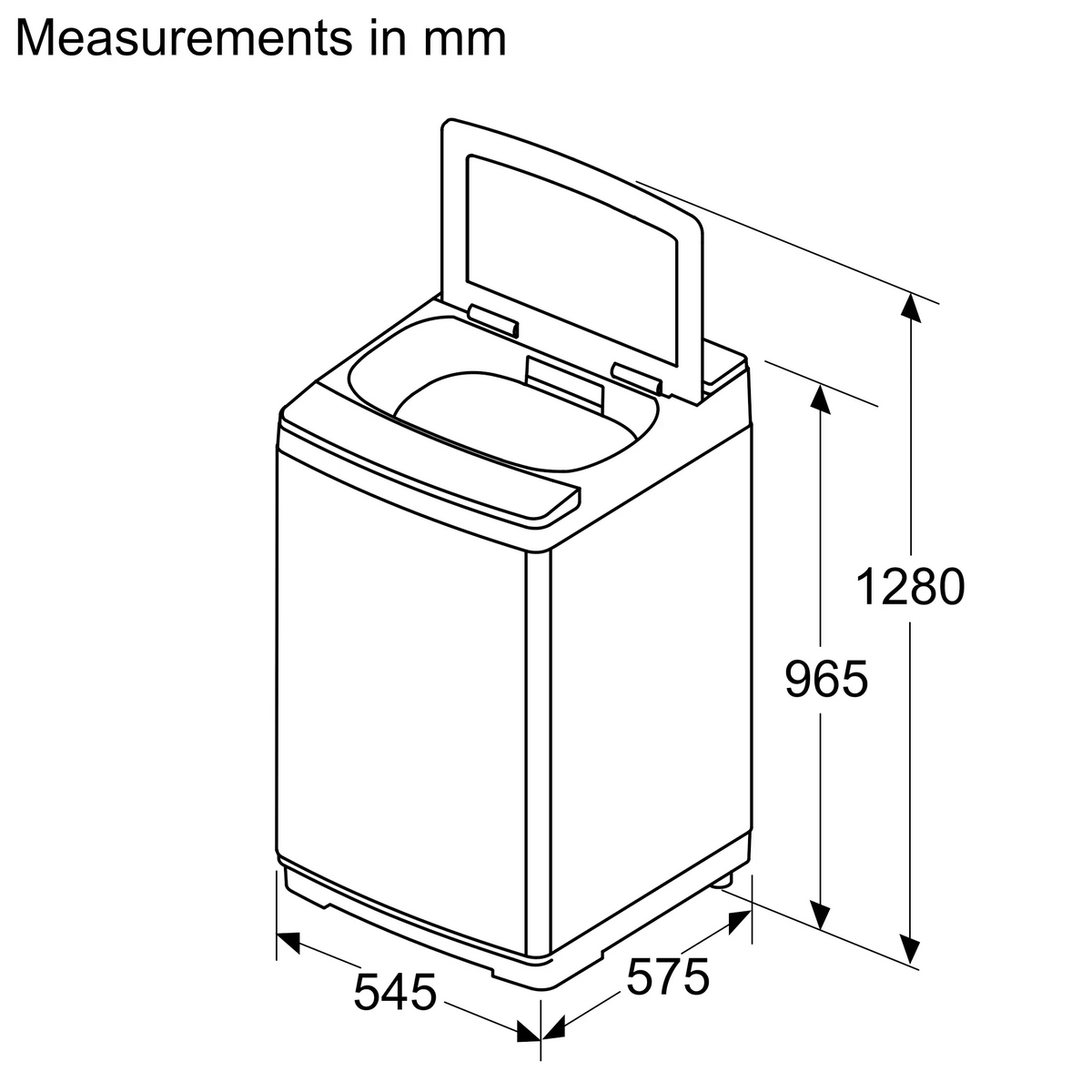 Bosch Series 2 9kg Top Load Washing Machine WOE90DV0IN