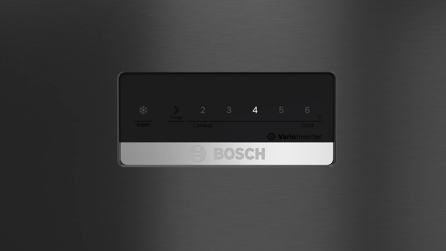 Bosch Series 2 243L Total No Frost Double Door Refrigerator – CTN27S31VI (Cosmic Steel)