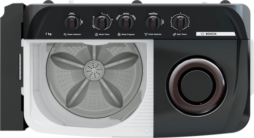 Bosch Series 2 Semi-Automatic Top Load Washing Machine 7 kg 1300 RPM WJP70AU0IN