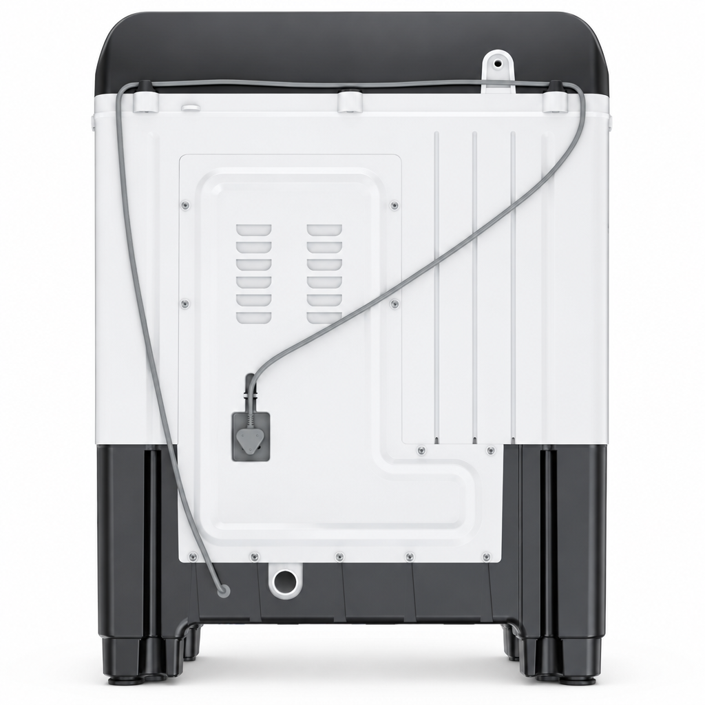 Bosch Series 2 Semi-Automatic Top Load Washing Machine 8 kg 1300 RPM WJP80AU0IN