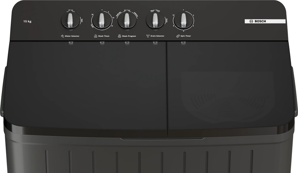 Bosch Series 4 Semi-Automatic Top Load Washing Machine 15 kg 1300 RPM WJG15CD0IN