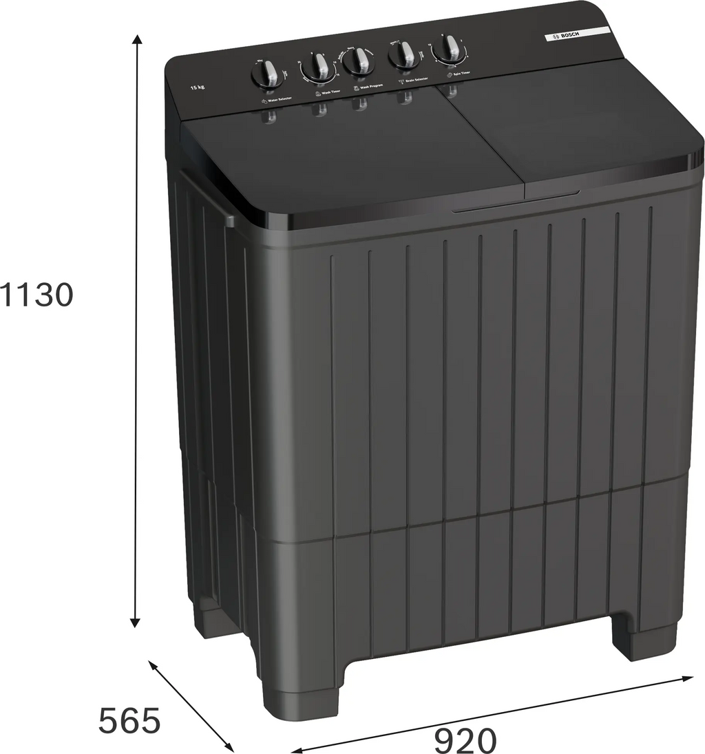 Bosch Series 4 15kg Semi-Automatic Top Load WJG15CD0IN