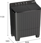 Bosch Series 4 15kg Semi-Automatic Top Load WJG15CD0IN