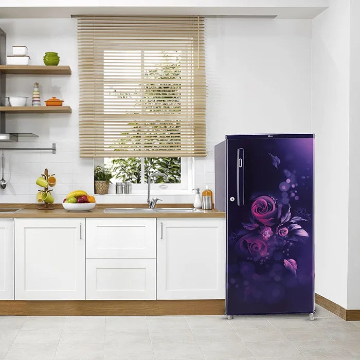 LG 190L 2-Star Single Door Refrigerator (GL-B199OBEC) – Blue Euphoria