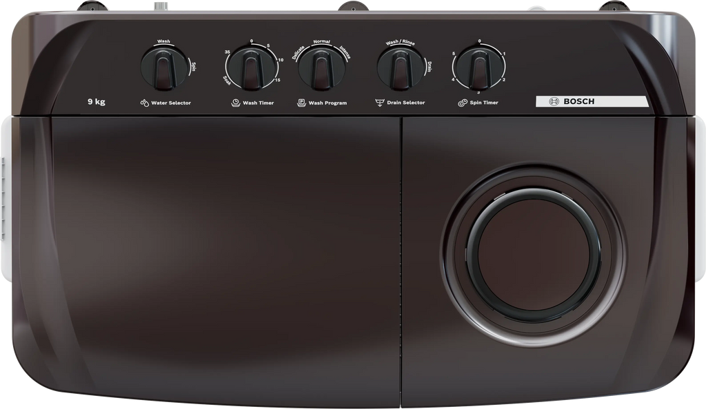 Bosch Series 2 Semi-Automatic Top Load Washing Machine 9 kg 1300 RPM WJP90BU0IN