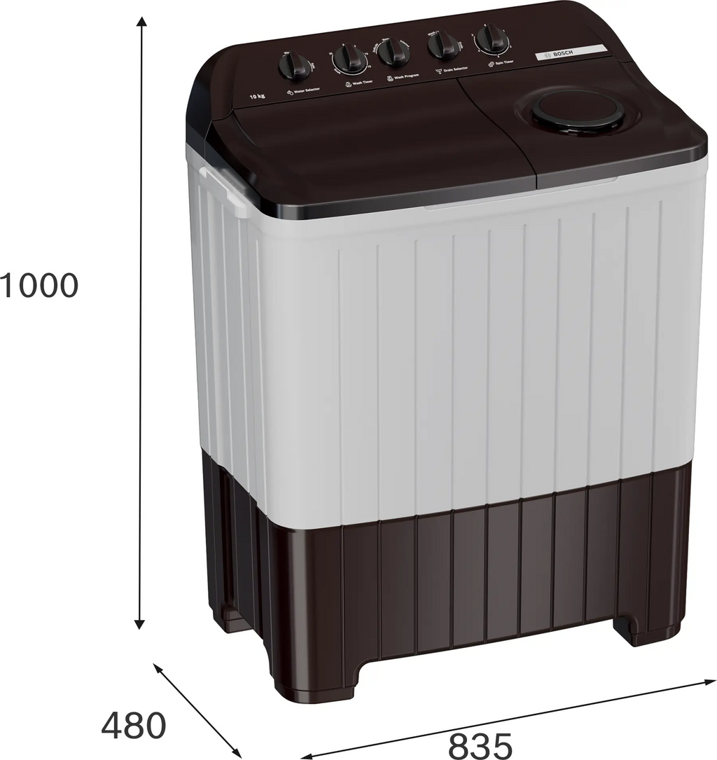 Bosch Series 2 10kg Semi-Automatic Top Load WJP10BU0IN
