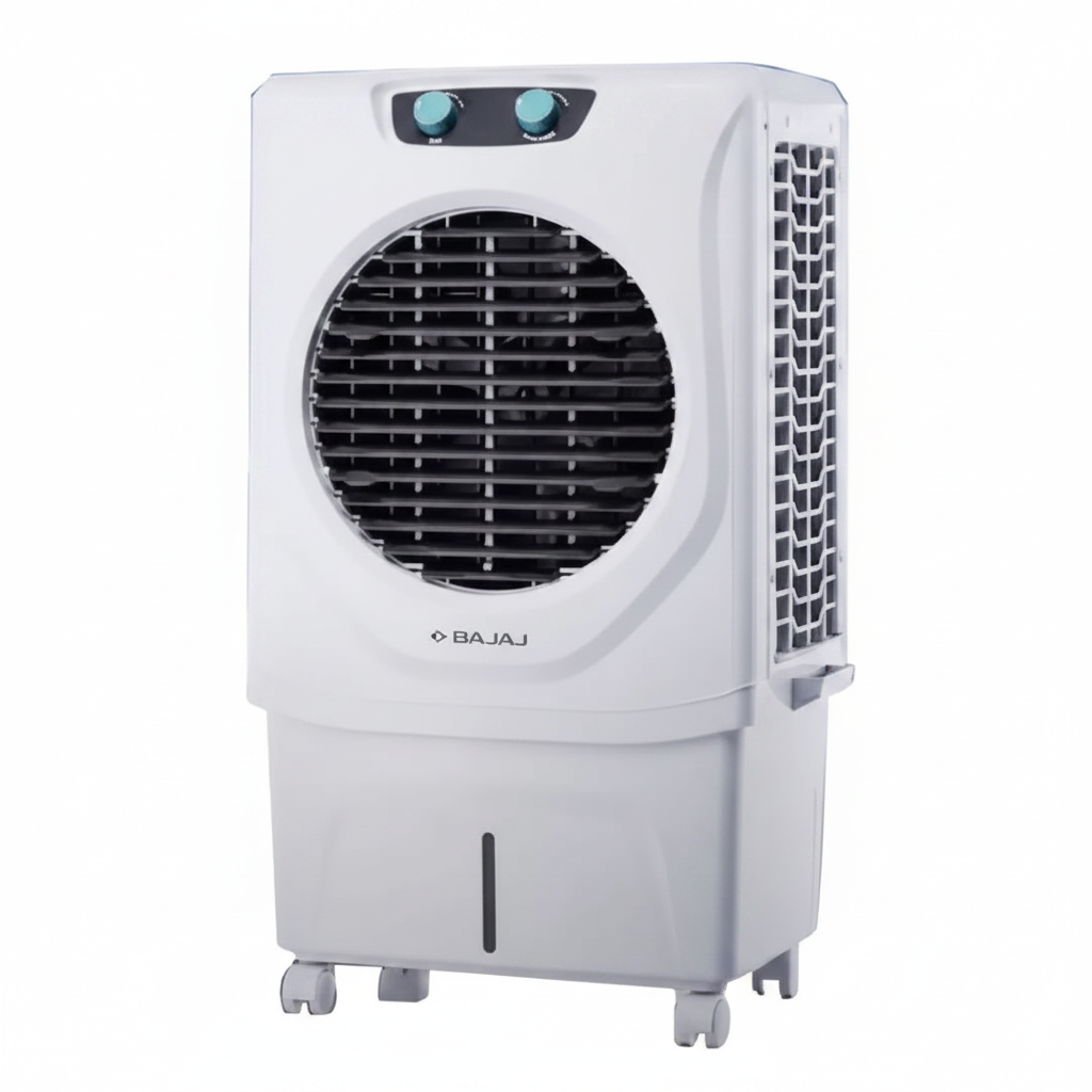 Bajaj Shield Series Chisel 50 Desert Air Cooler with 50L Tank & Honeycomb Pads