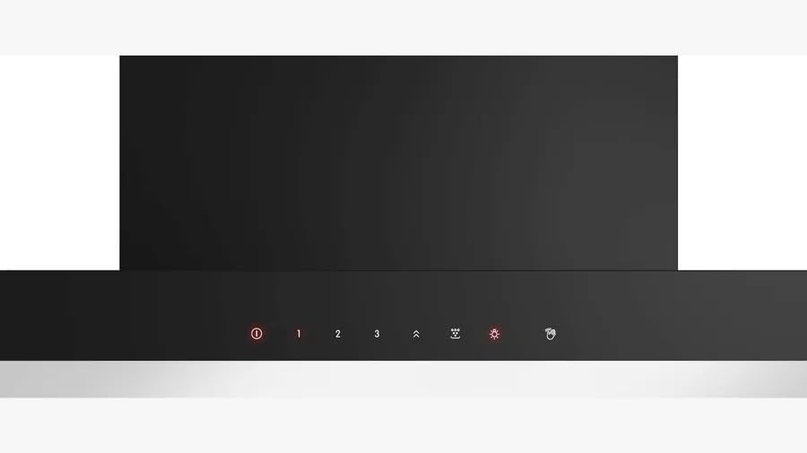 Bosch DWGA68G60I 60 cm Series 4 Wall-Mounted Chimney (Flat Black, Auto Clean, Touch Control)