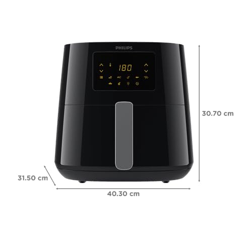 Philips Essential Air Fryer XL (HD9270/70) – 6.2L, 2000W, Black