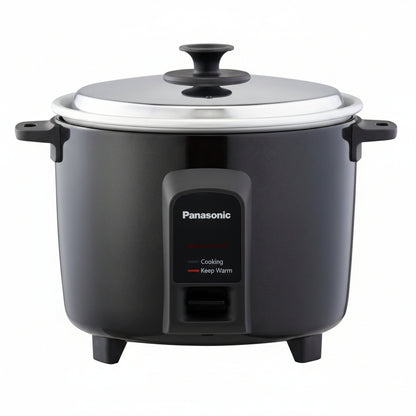 Panasonic SR-WA22H(BBW)BLK Electric Rice Cooker – 2.2L, Black
