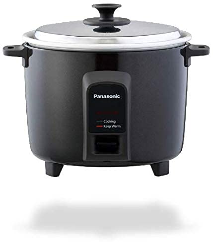 Panasonic SR-WA22H(BBW)BLK Electric Rice Cooker – 2.2L, Black