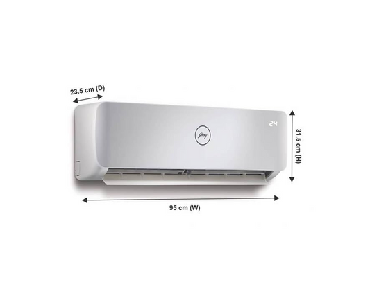 Godrej SIC 18NTC3‑WZE (WYE) – 1.5 Ton 3-Star Convertible Split AC (White)