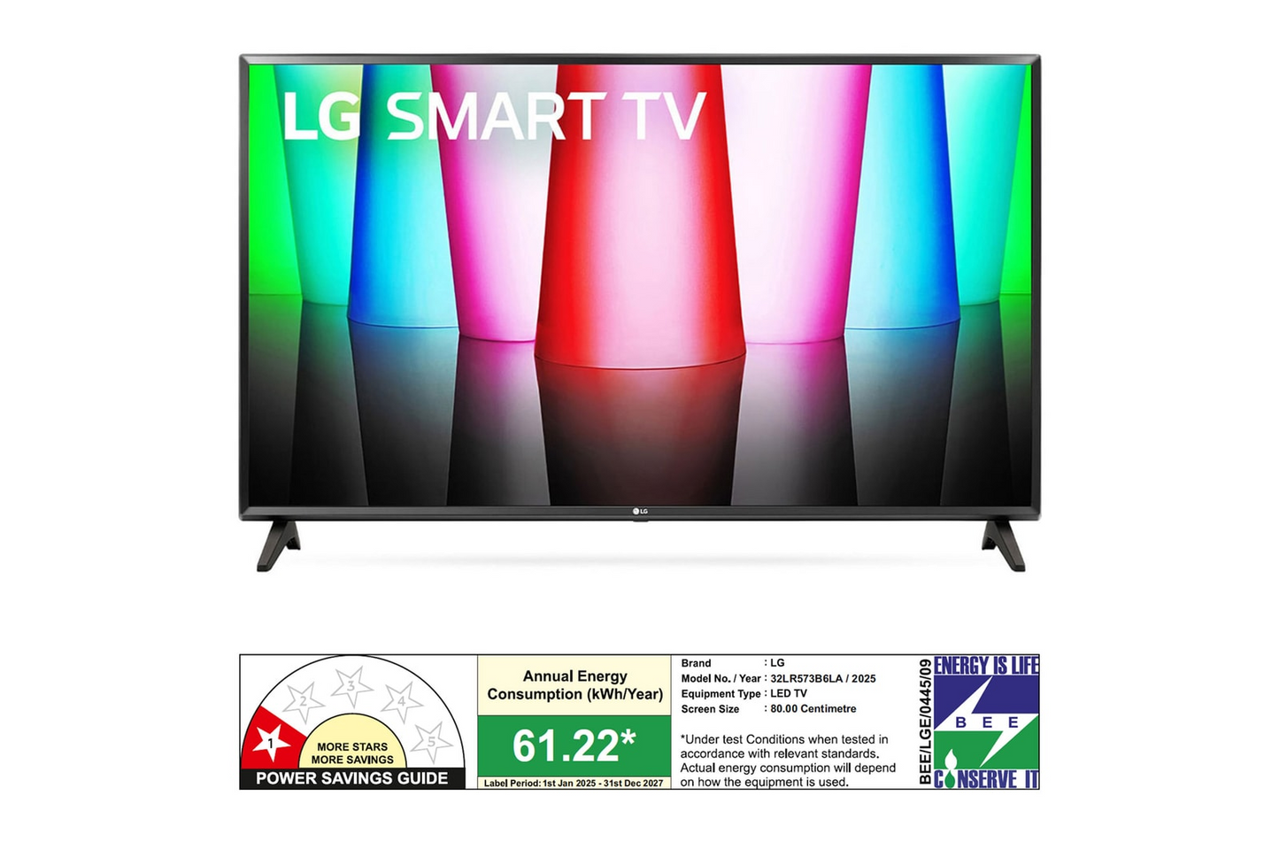 LG 32LR573B6LA 32 Inch HD Ready Smart LED TV