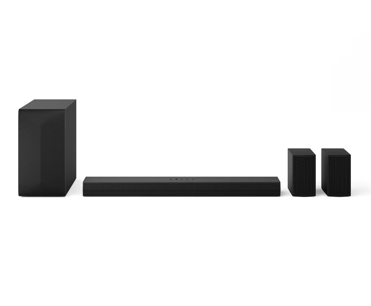 LG S65TR 5.1 Channel 600W Soundbar with Wireless Subwoofer and Rear Speakers