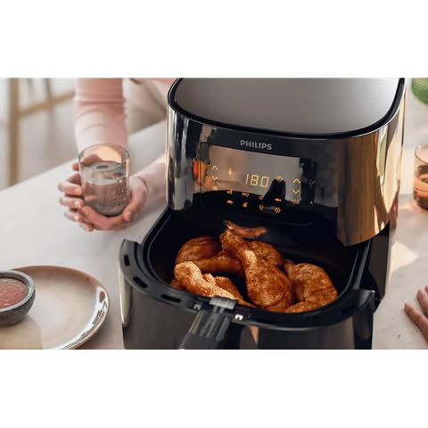 Philips Essential Air Fryer XL (HD9270/70) – 6.2L, 2000W, Black