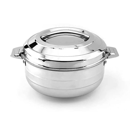 Cello Lumina 3500 ml Double-Walled Stainless Steel Casserole – Thermoware Hot Pot