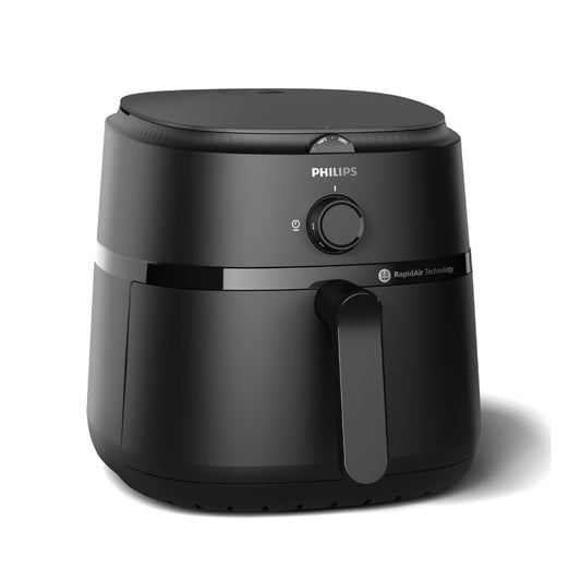 Philips Airfryer NA130/00 (1000 Series) – 6.2L, 1700W, Analog Controls – Black