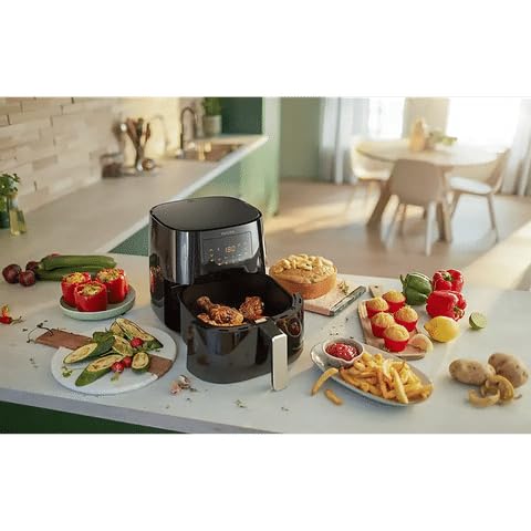 Philips Essential Air Fryer XL (HD9270/70) – 6.2L, 2000W, Black