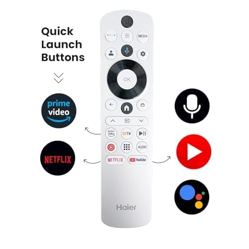 Haier 43 Inch 4K Ultra HD Smart Google TV 43P7GT-P with Dolby Vision & Dolby Atmos